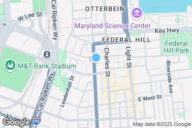 Map image of the property - 917 S Hanover St
