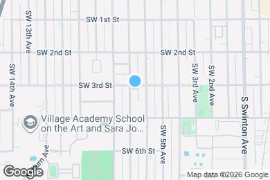 Map image of the property - 305 SW 7th Ave