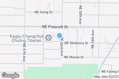 Map image of the property - 5125 NE Skidmore St