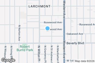 Map image of the property - 4822 Elmwood Ave