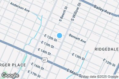 Map image of the property - 2015 E 12th St