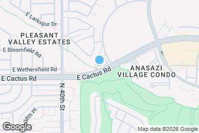 Map image of the property - 4150 E Cactus Rd