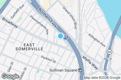 Map image of the property - New RoostUp Furnished Private Bedroom in Somerville, Boston!