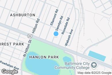 Map image of the property - 3405 Dennlyn Rd
