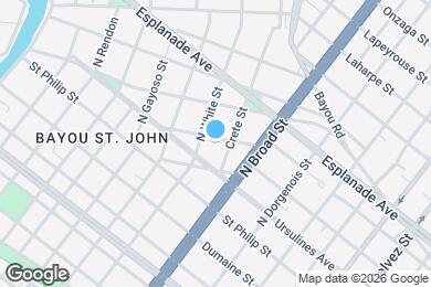 Map image of the property - 2750 Orchid St
