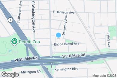 Map image of the property - 206 California Ave