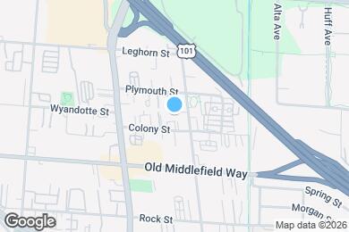 Map image of the property - Colony Apartments