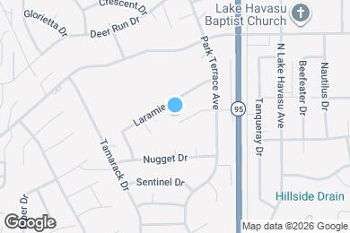 Map image of the property - 1921 Park Terrace Bay