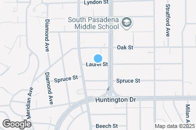 Map image of the property - 1519 Laurel St