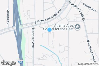 Map image of the property - 780 Glynn Oaks Dr