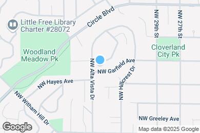 Map image of the property - 3354 NW Crest Dr