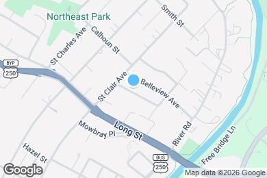 Map image of the property - 1211 River Vista Ave