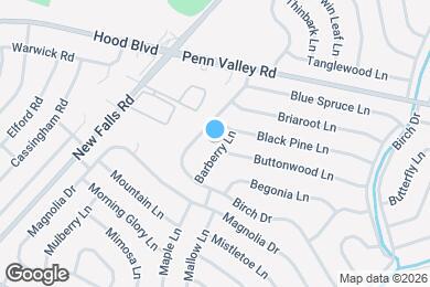 Map image of the property - 21 Barberry Ln