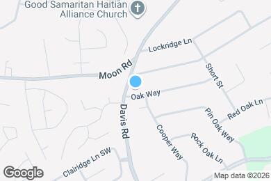 Map image of the property - 585 Oak Way