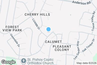 Map image of the property - 3500 Roundwood Forest Dr