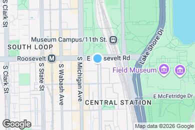 Map image of the property - 1232 S Indiana Ave