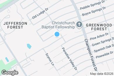 Map image of the property - 5910 Theall Rd