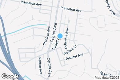 Map image of the property - 401 Cornell Ave