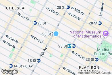 Map image of the property - 170 W 23 St