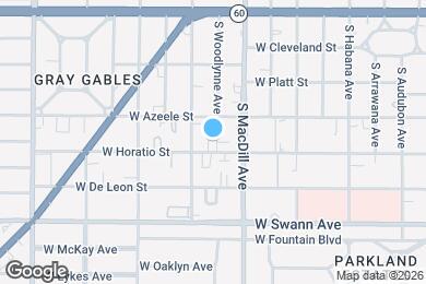 Map image of the property - 3109 W Horatio St