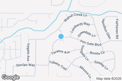 Map image of the property - 10329 Canyon Trail