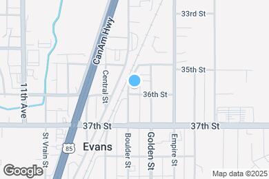 Map image of the property - 3532 Boulder St