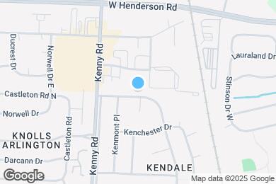 Map image of the property - 1040 Kendale Rd N