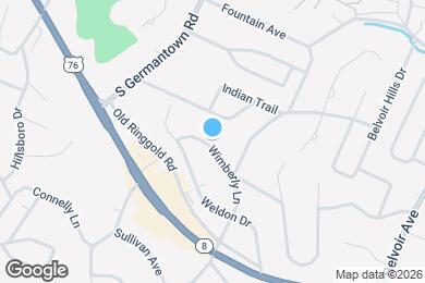 Map image of the property - 3611 Wimberly Ln