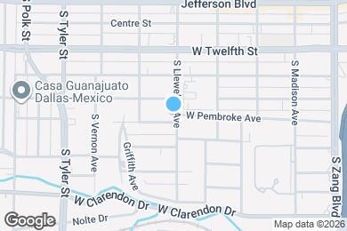 Map image of the property - 603 W Pembroke Ave