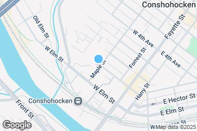 Map image of the property - 3 W 1st Ave