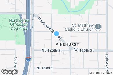Map image of the property - 12561 Roosevelt Way NE