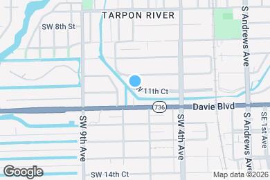 Map image of the property - 616 SW 11th Ct