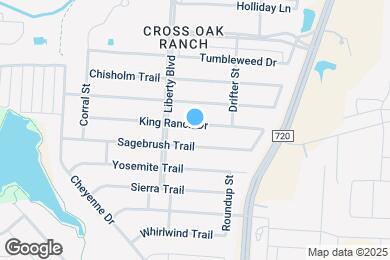 Map image of the property - 8824 King Ranch Dr