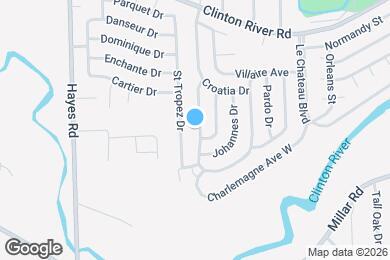 Map image of the property - 38049 Ducharme Dr