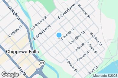 Map image of the property - 104 N Grove St