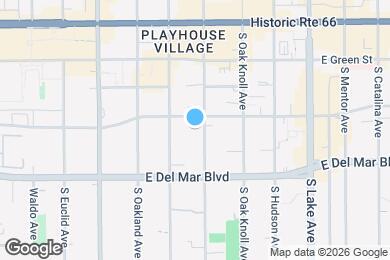 Map image of the property - 211 S El Molino Ave