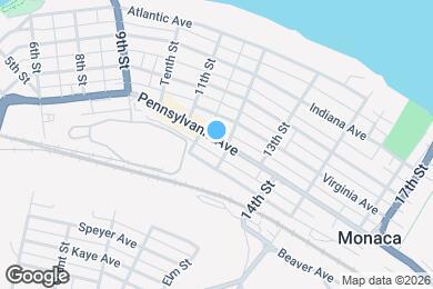 Map image of the property - 1136 Pennsylvania Ave