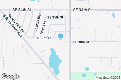 Map image of the property - 912 SE 38th St