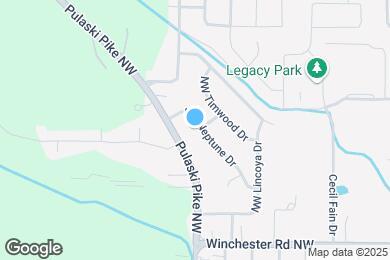 Map image of the property - 3925 NW Neptune Dr