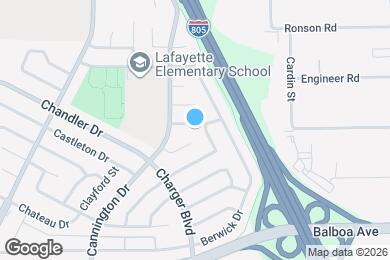 Map image of the property - 6647 Arundel Pl