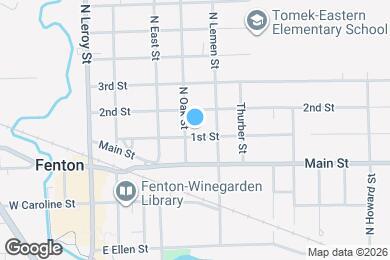 Map image of the property - 407 1st St