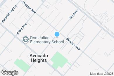 Map image of the property - 320 S 4th Ave