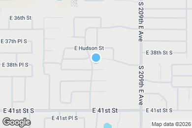 Map image of the property - 3407 E Gillette St
