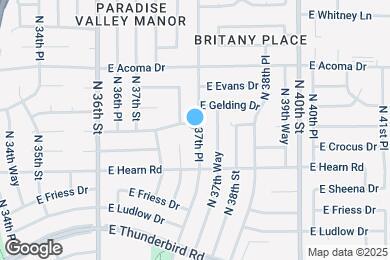 Map image of the property - 3747 E Winchcomb Dr