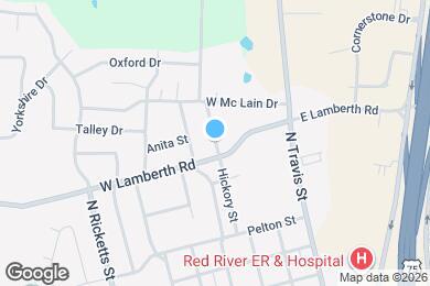 Map image of the property - 2520 N Hickory St