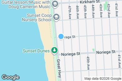 Map image of the property - 4211 Moraga St