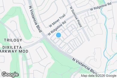 Map image of the property - 12562 W Gentle Rain Rd