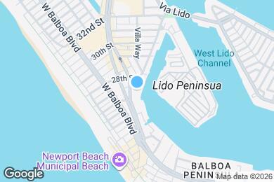 Map image of the property - 2600 Newport Blvd