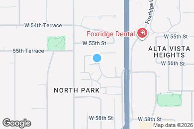 Map image of the property - 7301 W 55th Pl