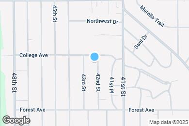 Map image of the property - 1534 42nd St
